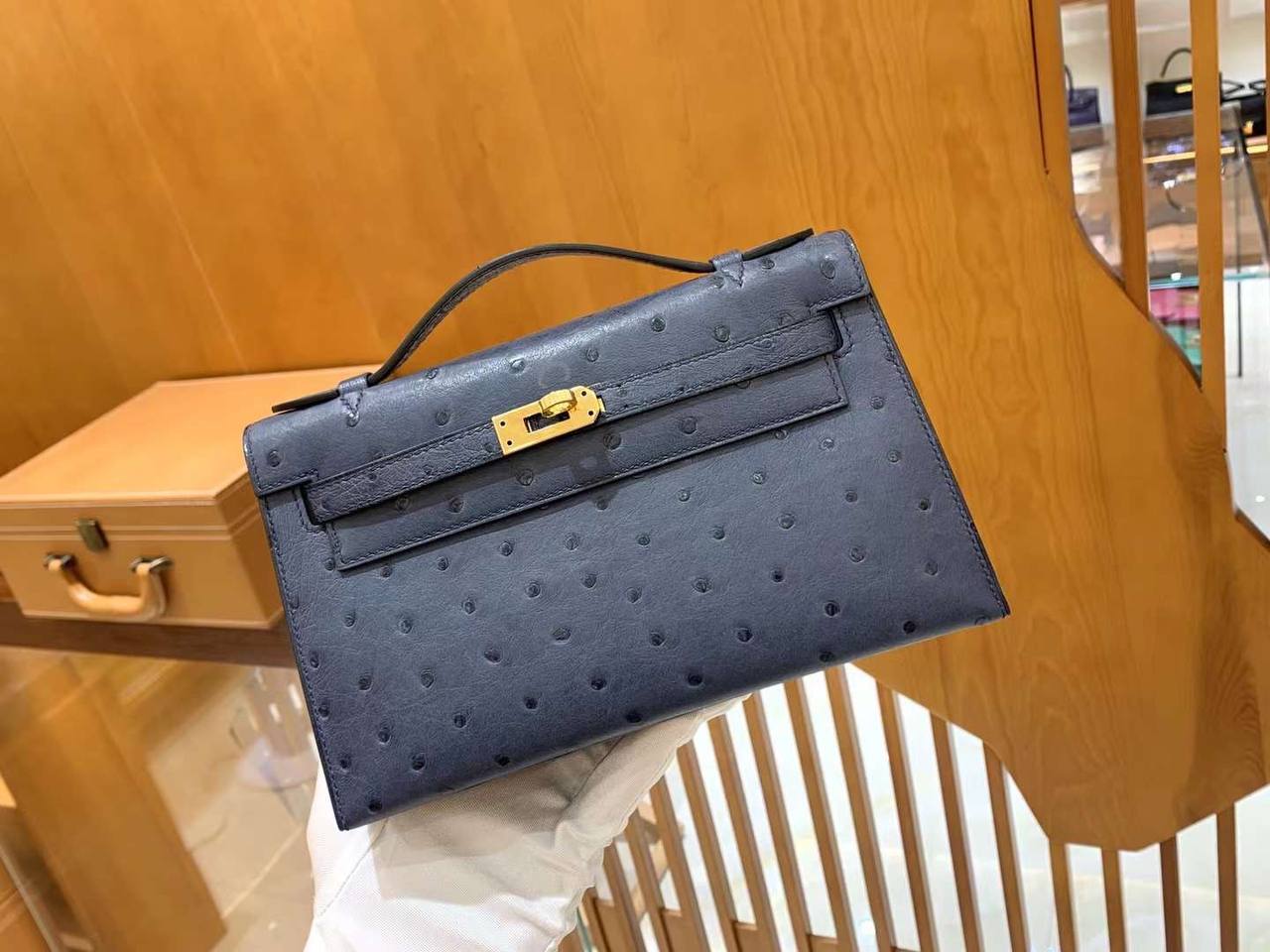 Pochette Ostrich