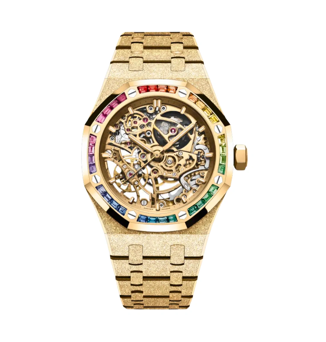 Audemars Piguet Royal Oak Gold-Toned Dial Watch Audemars Piguet Royal Oak Gold-Toned Dial Watch