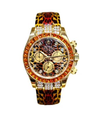 Rolex Daytona 116598 Saco Factory Leopard