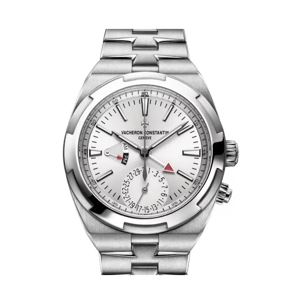 Vacheron Constantin Overseas Dual Time Steel Silver Dial 7920V/210A Vacheron Constantin Overseas Dual Time Steel Silver Dial 7920V/210A