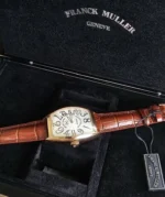 Franck Muller Crazy Hour 18k Rose Gold