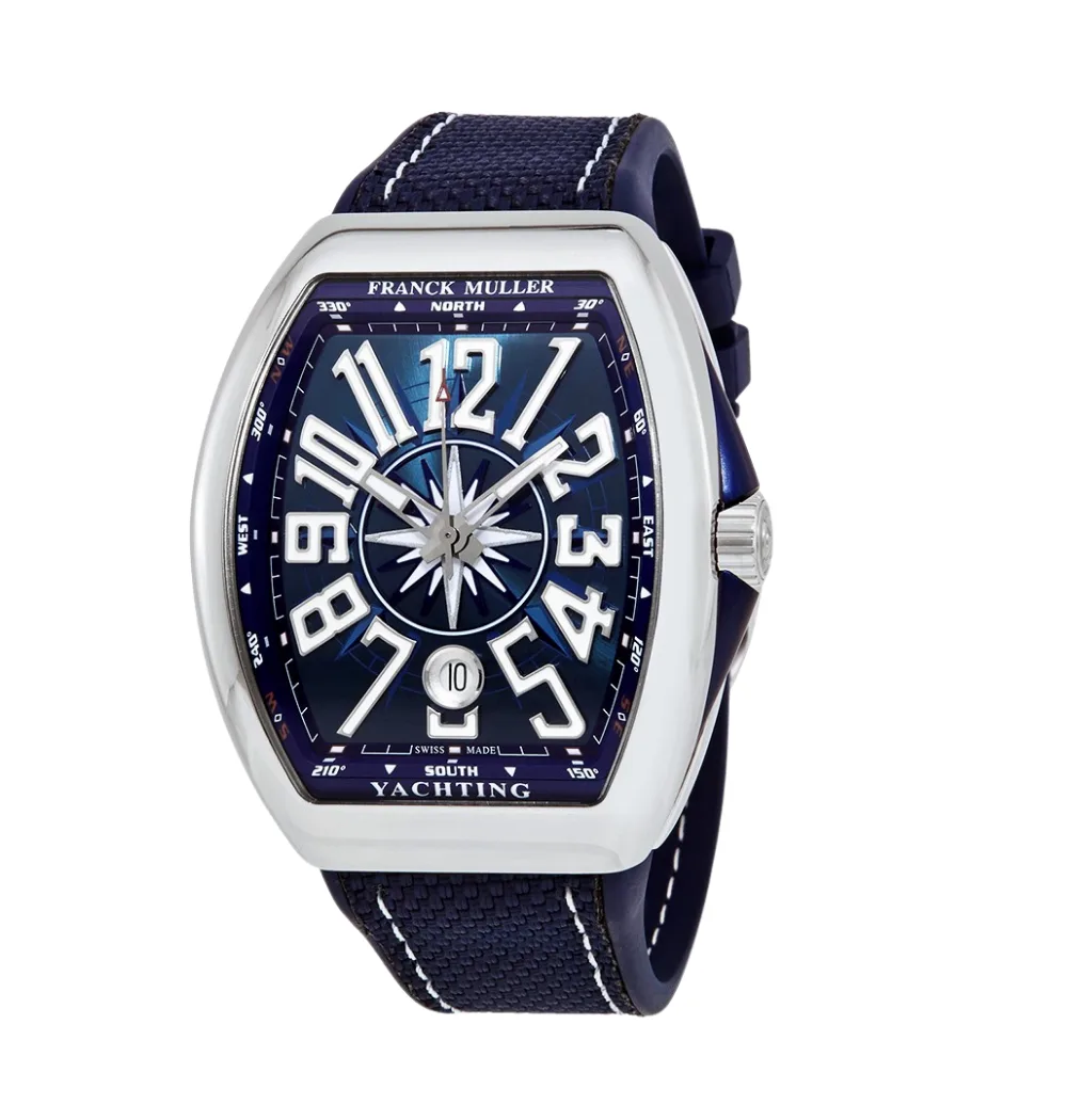 Franck Muller Vanguard Date Yachting Stainless Steel Automatic Dial Watches (1) Franck Muller Vanguard Date Yachting Stainless Steel Automatic Dial Watches