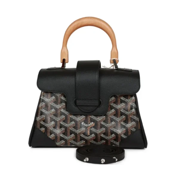 Goyard Saigon Souple Mini — Black Goyardine