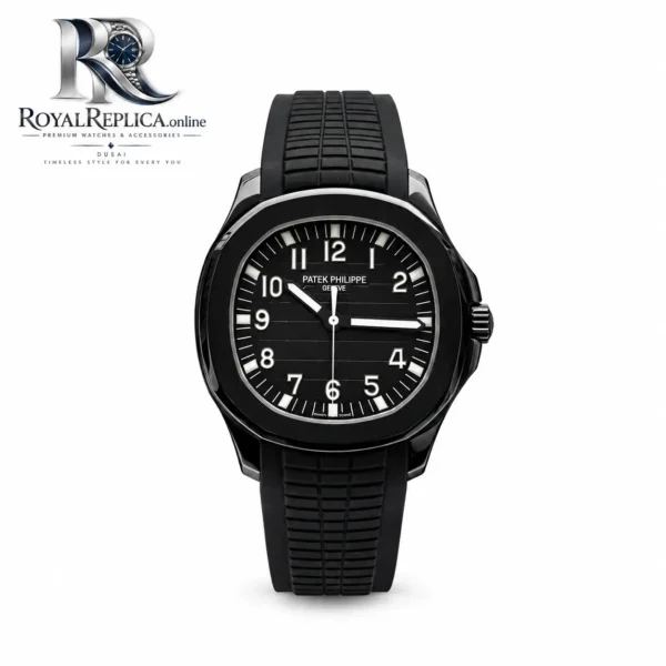 Patek Philippe Aquanaut 5167A Black Dial Rubber Strap Luxury Watch